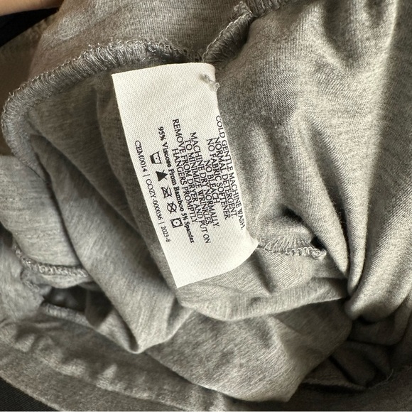 Cozy Earth Bamboo Stretch Knit Pajama Short Heather Grey - Picture 7 of 7